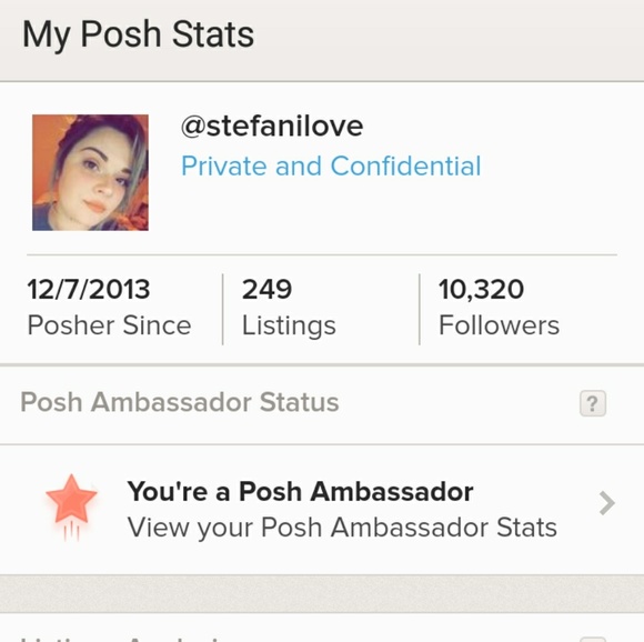 POSH AMBASSADOR STATUS! - Picture 2 of 3